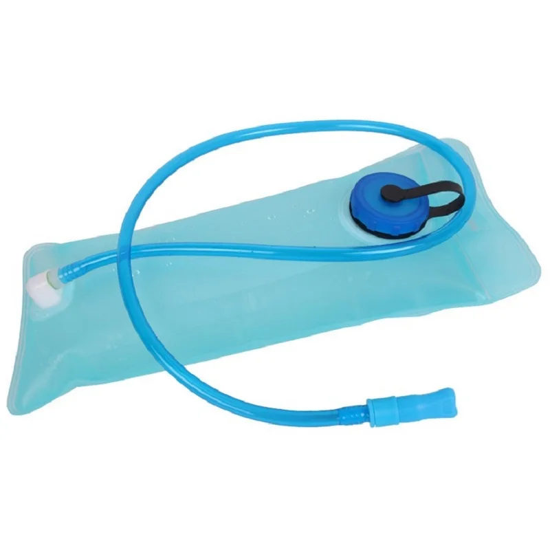 Description Picture 3 of item1PC Large 2L food-grade Transparent TPU Drinking Water Bag Outdoor Backpack Motorcycle Camping Supplies Folding Hiking Bike