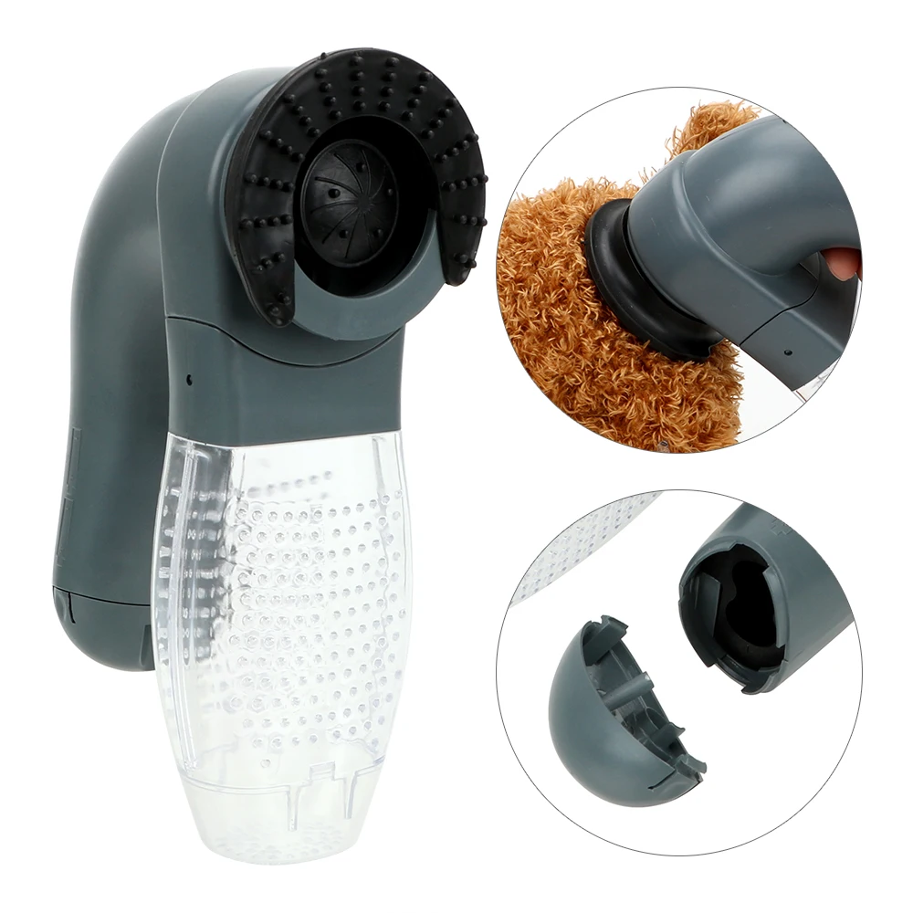 Description Picture 3 of itemVacuum Fur Cleaner Electric Cat Dog Hair Remover Deshedding Clipper Suction Device Pet Massage Pet Grooming Animals Hair Comb