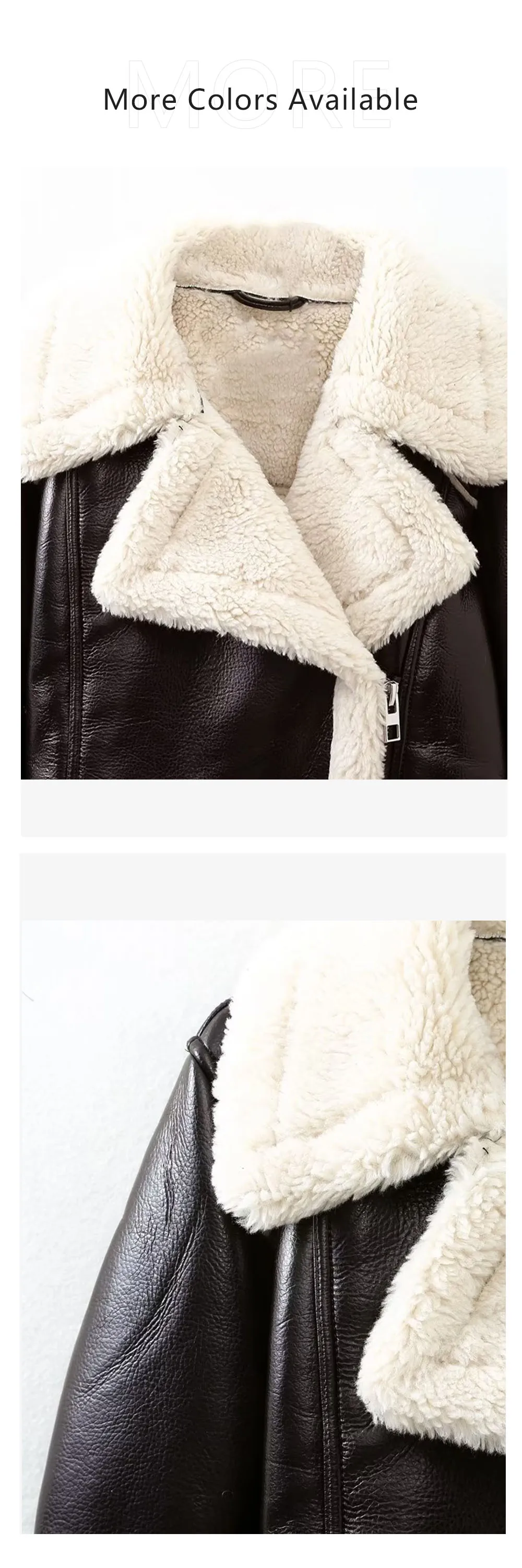 Description Picture 6 of itemUNIZERA 2023 Autumn/Winter New Women's Wear New Fashion Casual Loose Versatile Double sided Short Jacket Coat
