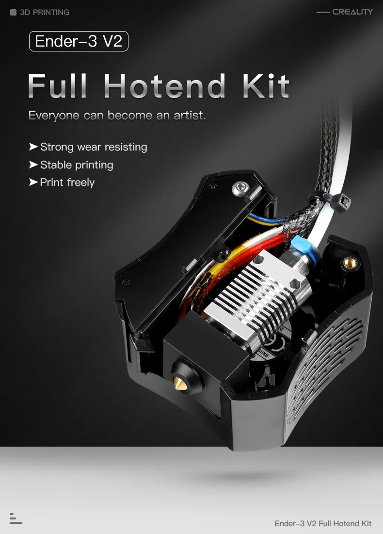 Description Picture 2 of itemCreality  Ender 3 V2 Full Hotend Kit 4001030040