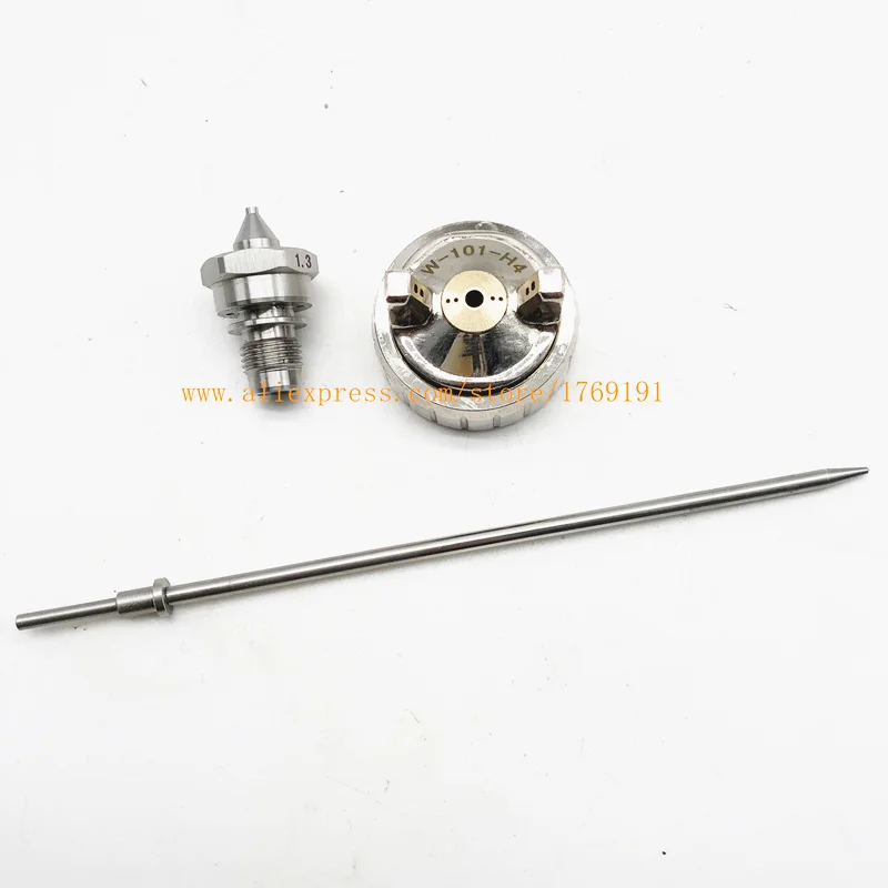 Description Picture 4 of itemJapan W-101 Spray Gun Nozzle Repair Parts 1.0/1.3/1.5/1.8mm, Japan Made, Nozzle+ Needle + Air Cap Set for W101 Spray Gun