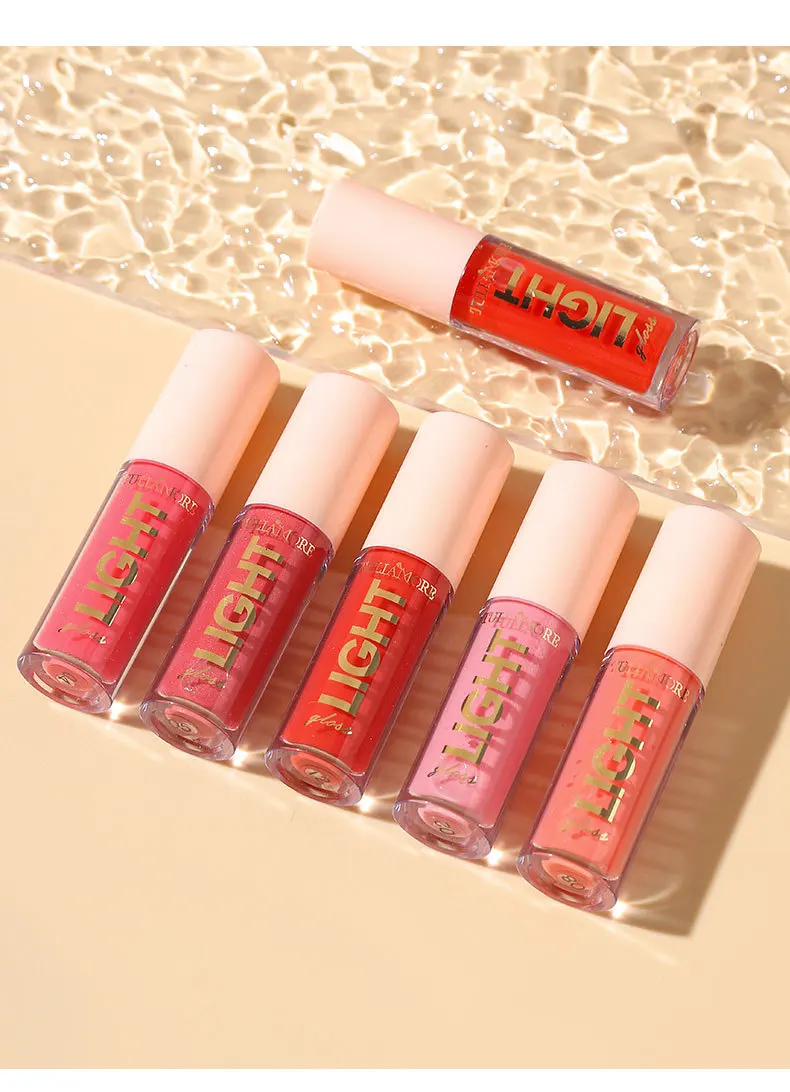 Description Picture 5 of item12 Colors Mirror Pearl Lip Gloss Waterproof Long Lasting Moisturizing Lipstick Shine Glitter Lip Gloss Women Makeup Cosmetic