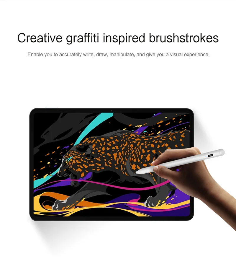 Description Picture 4 of itemAJIUYYU Universal stylus Pen Rechargeable For HUAWEI MateBook E Tablet Pen Honor Pad 8 V7 V8 Pro X8 Screen Touch Drawing Pencil