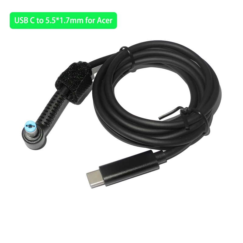 Description Picture 5 of itemUSB C PD Charging Cable Cord Type C to DC Universal Power Adapter Converter for Iconic Brand Asus Iconic Brand Hp Acer Samsung LG Laptops