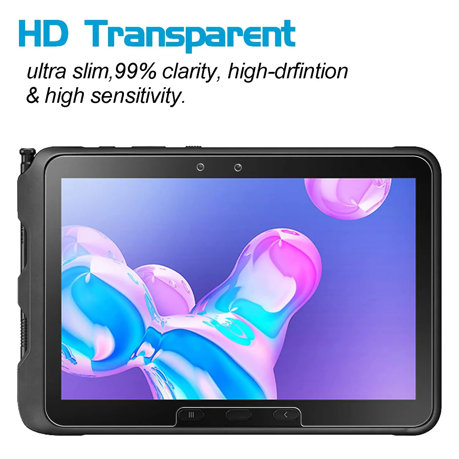 Description Picture 4 of itemScreen Protector for Samsung Galaxy Tab Active Pro 2019/Active4 Pro 2022 10.1 Inch Tempered Glass SM-T540/T545/T547/T630/T636