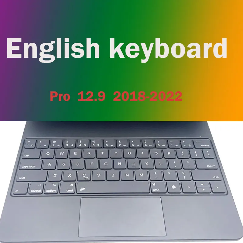 English 12.9in IPad