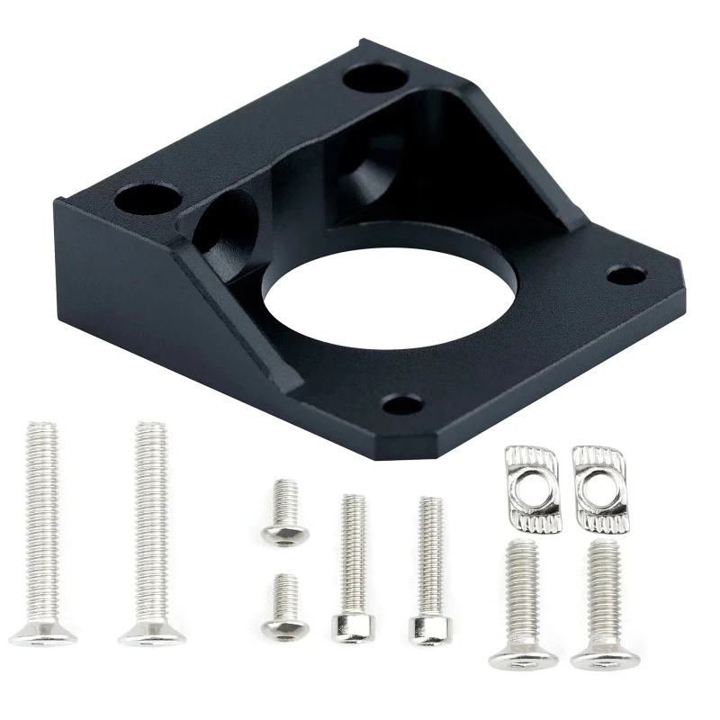 Description Picture 2 of itemUpgrade Aluminum Alloy Z Axis Stepper Motor Fixed Mount Installation Bracket for Ender-3 V2 / Ender 3 Pro CR10 CR-10