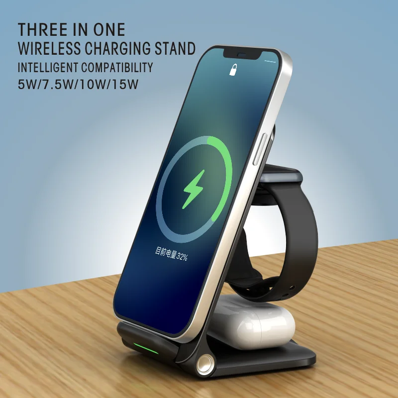 for OnePlus 9 Pro Qi Wireless Charger For OnePlus 10 Pro 15W Fast Charging Type C USB Charge Pad
