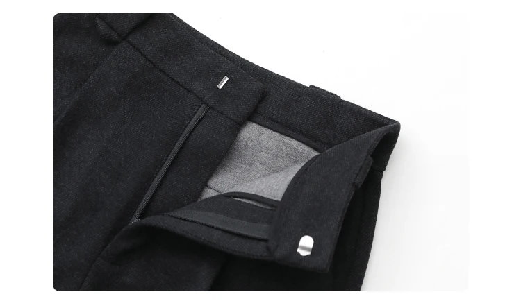 Description Picture 4 of itemCHIC VEN High Waist Women's Pants Solid Office Lady Thickened Harun Pants Streetwear Woman Trousers Autumn Winter 2022