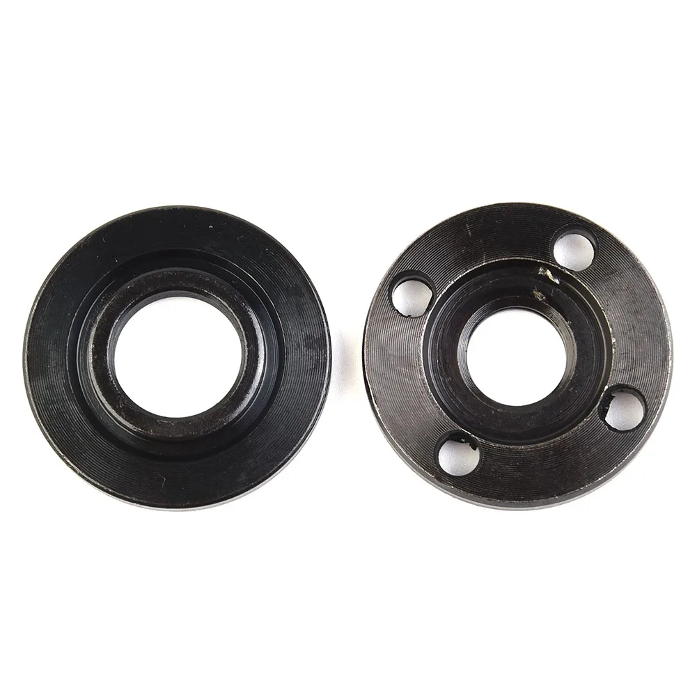 Description Picture 6 of item2pcs M14 Thread Replacement Angle Grinder Inner Outer Flange Nut Set Replacement For 14mm Spindle Thread Angle Grinder Access