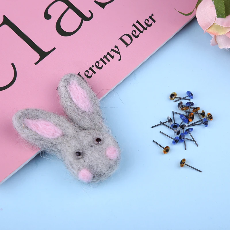 Description Picture 4 of itemKAOBUY 150pcs 2/3/4/5 mm colorful Plastic Doll Eyes Safety Eyes Needle Felting For Bears Animals Dolls Accessories