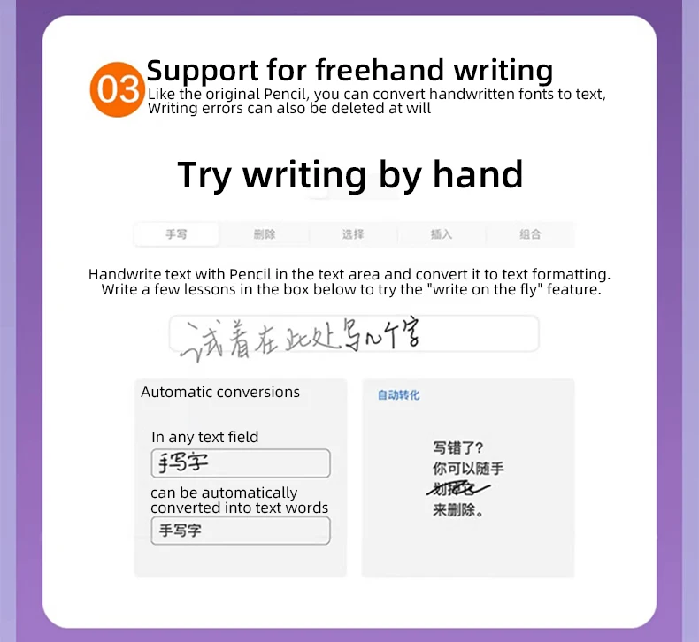 Description Picture 4 of itemNEW For Apple Pencil 2 1 For iPad Air 4 5 Pro 11 12.9 Mini 6 Palm Rejection Tablet Stylus Touch Pen APP Wireless Charging gen 2