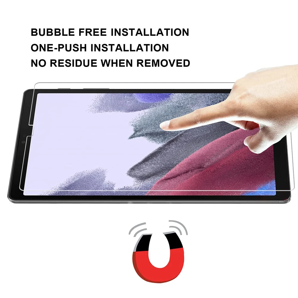 Description Picture 6 of item9H Tempered Glass Screen Protector For Samsung Galaxy Tab A7 Lite 8.7 Inch 2021 SM-T220 T225 Anti Scratch Tablet Protective Film