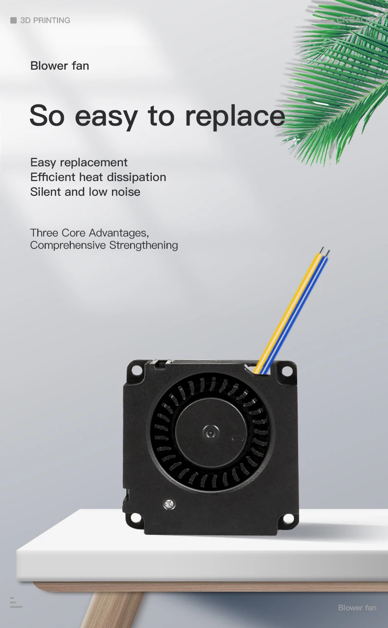 Description Picture 2 of itemCREALITY 4020 Blower Fan 24V_6000_L150 Easy replacement Efficient heat dissipation Silent and low noise Brand New Original Parts