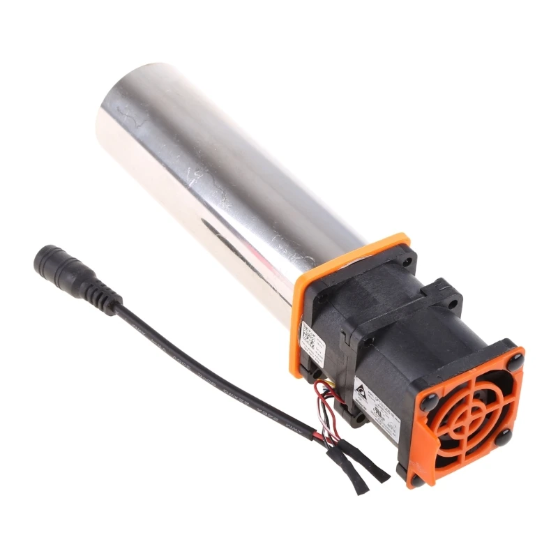 Description Picture 6 of itemBBQ Fan PWM Blower 7.2x4x4cm 12V 1.82A Large Air Flow for Dc Powered Fan with Air Duct for Camping Picnic Trip BBQ