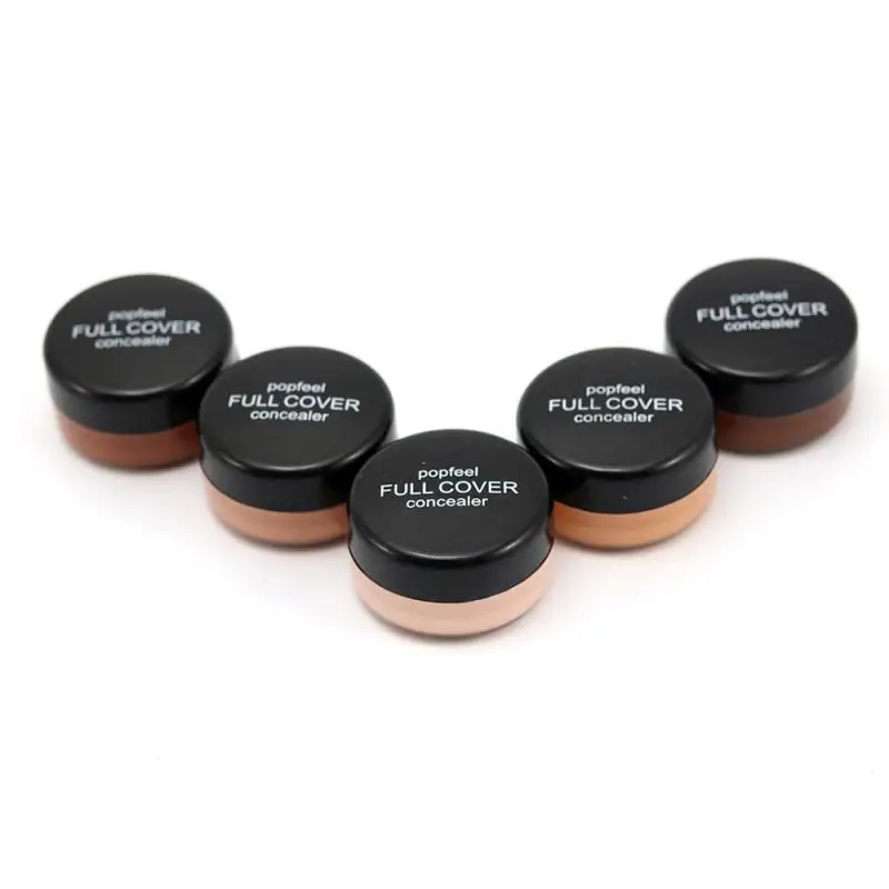 Description Picture 4 of itemConcealer Foundation Cream Ultra-long-lasting Waterproof Deep Complexion Acne Marks Cover Spot Cement Moisturizing Makeup TSLM1