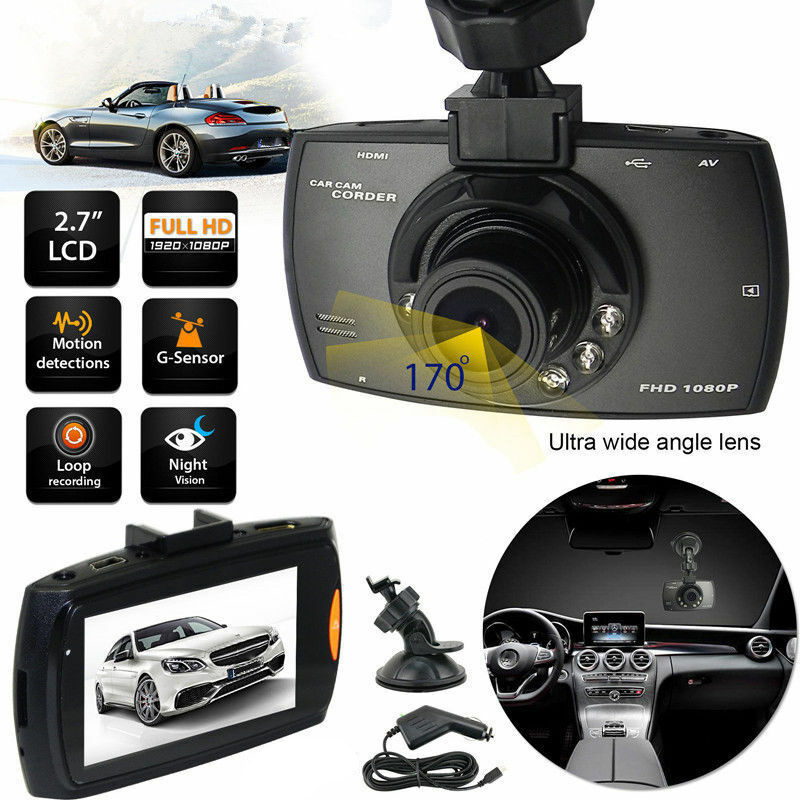 Description Picture 3 of itemHD 2.2inch LCD 1080P Car DVR Vehicle Camera Video Recorder Night Vision  Cam HD 2.2inch LCD 1080P Night Vision Invisible
