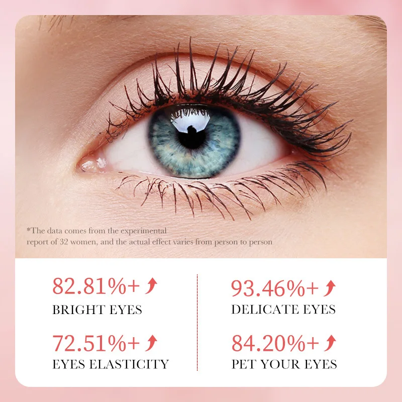 Description Picture 5 of itemBioaqua Moisturizing Rose Hyaluronic Acid Hydrating Eyes Mask Collagen Eye Patches Removal Black Eye Bag Anti-aging Improve Dry