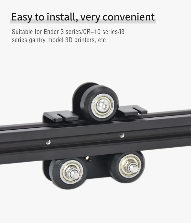 Description Picture 4 of item3D Printer Parts Extruder Back Support Plate With Pulley Extruding Backplate For Ender 3 Ender 3 Pro CR-10 CR-10S S4 S5 Series