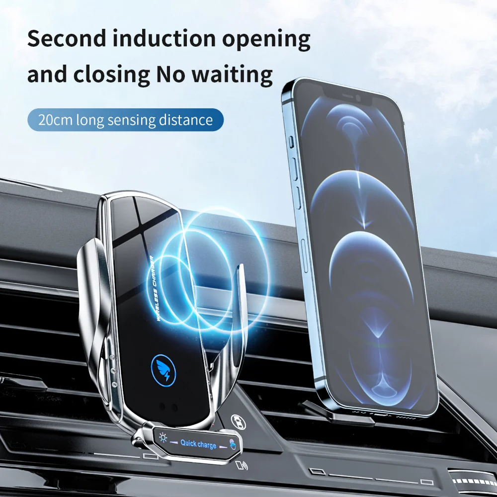 20W Car Wireless Chargers Magnetic Fast Charging Station Air Vent Stand Phone Holder For iPhone 12 14 13 Pro Max Iconic Brand Samsung