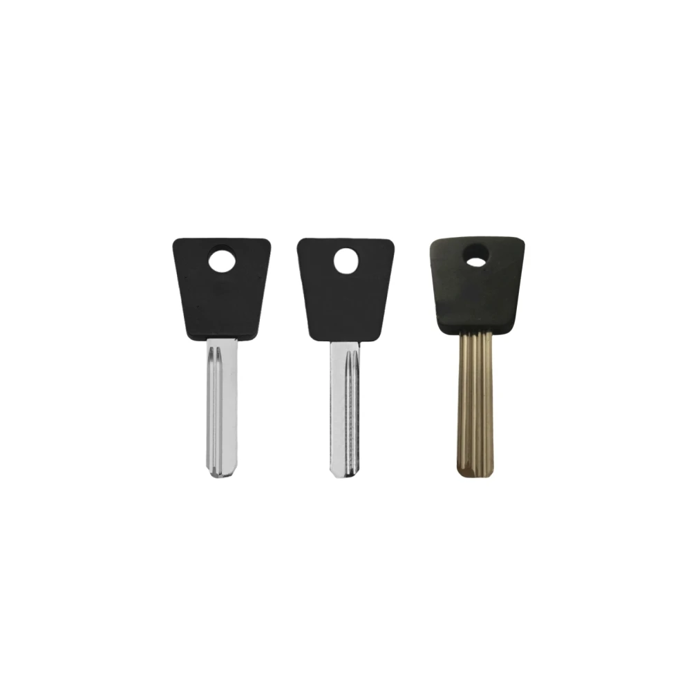 2Pcs High Security Lock Key Blank Locksmith Tools Part for MUL Lock 7x7 06