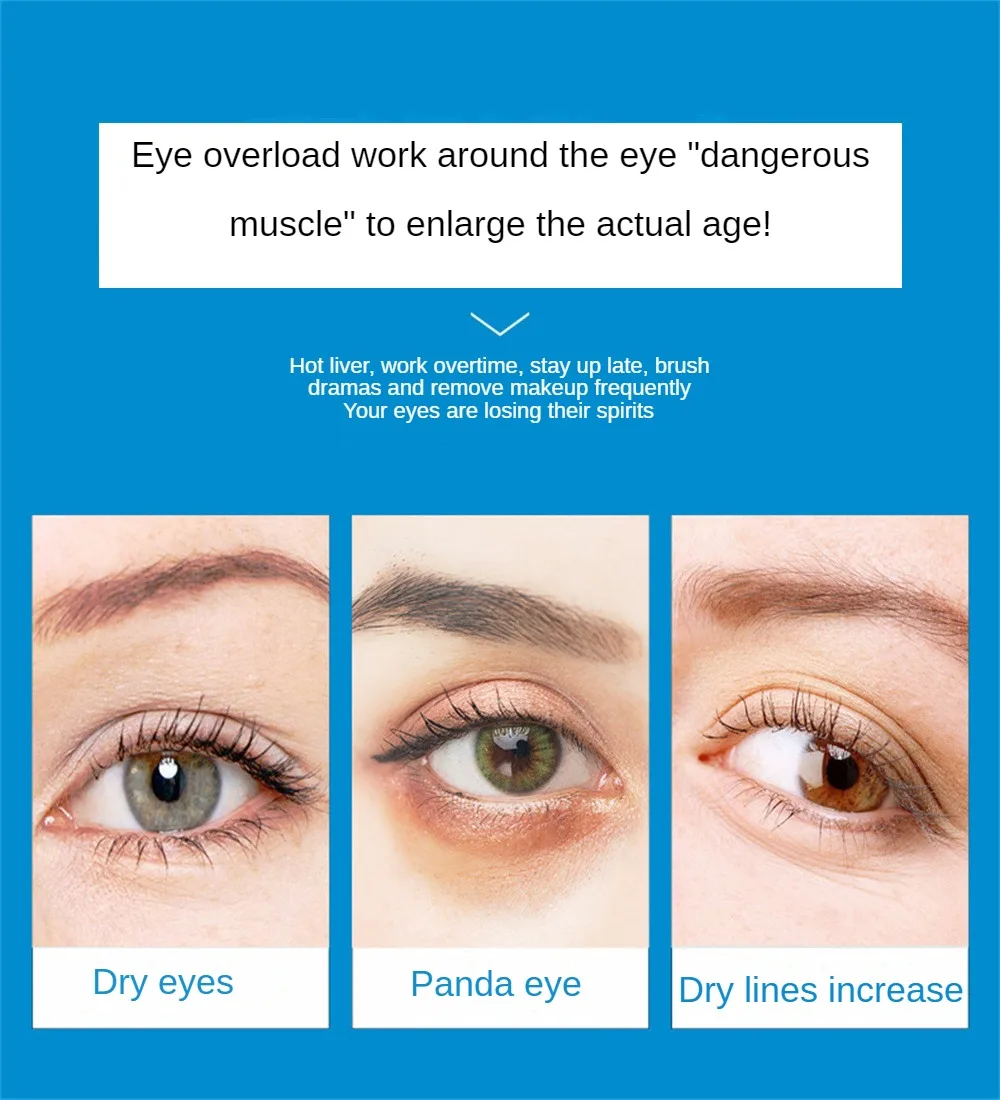 Description Picture 3 of item60/2Pcs Clear And Moisturizing Eye Patches Eye Mask Hyaluronic Acid Collagen Crystal Eye Care Beauty Mask Skin Care Products