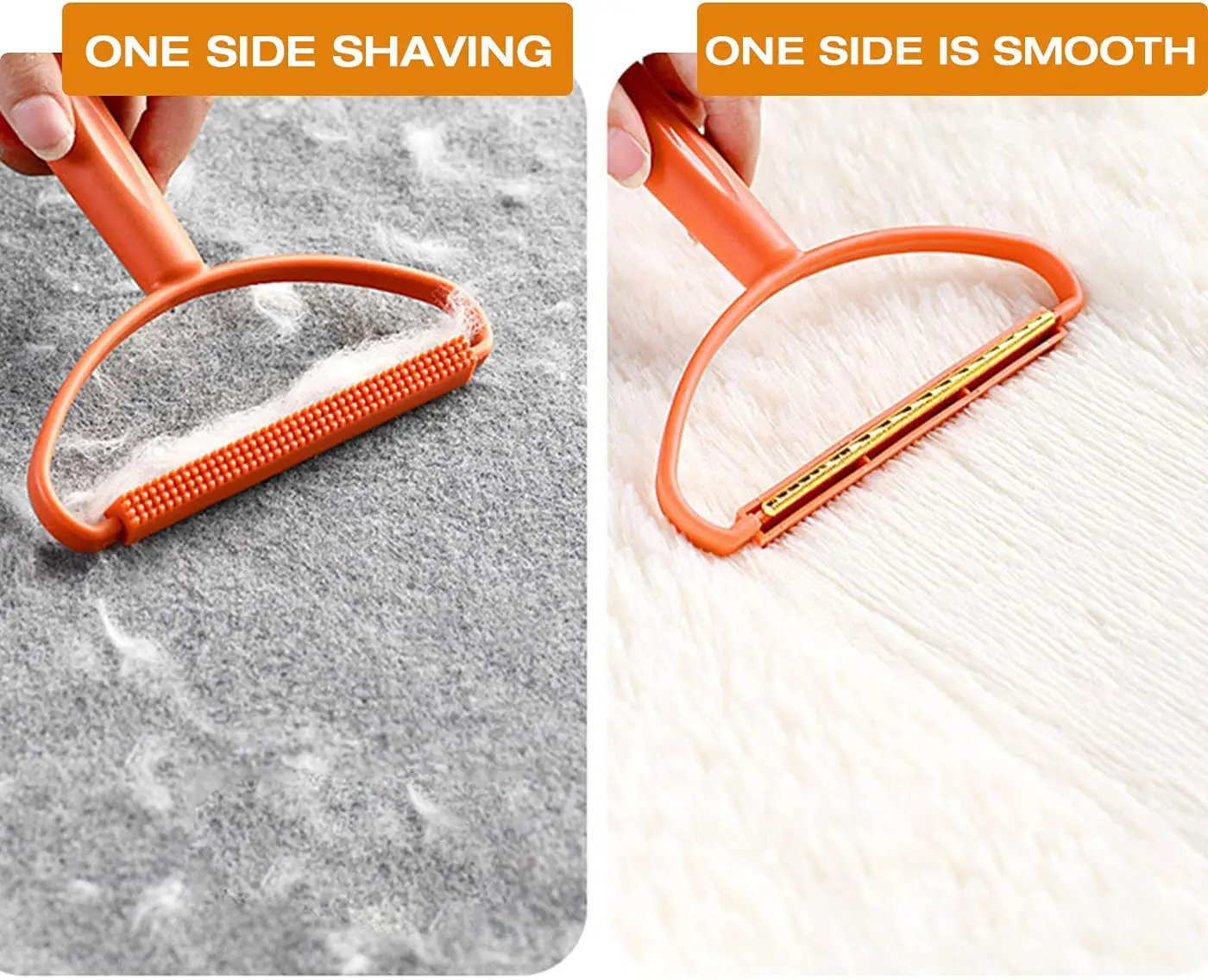 Description Picture 4 of itemSilicone Double Sided Pet Hair Remover Lint Remover Clean Tool Shaver Sweater Cleaner Fabric Shaver Scraper For Clothes Carpet