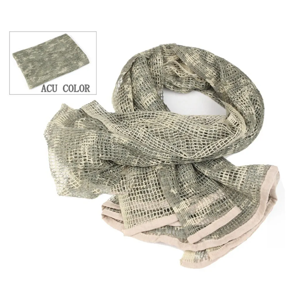 Description Picture 4 of itemCamouflage Netting Tactical Mesh Net Camo Scarf for Wargame Sports Hunting Shooting Wild Photography Sniper Camo Mesh Scarves