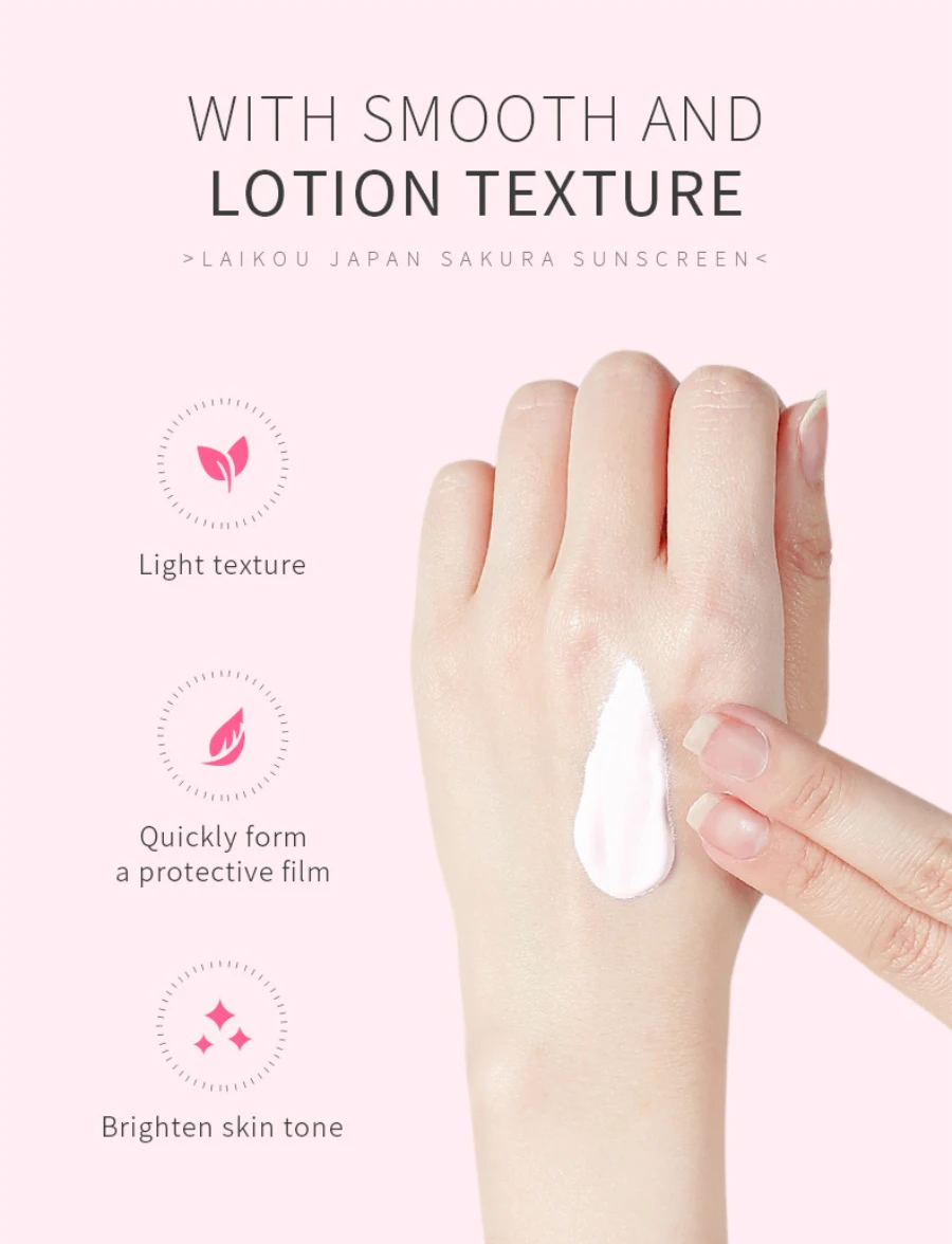 Description Picture 6 of itemSakura Skin Care Kit Eye Mask Face Cream Professional Moisturizing Anti Aging Brightening Repairing Hydrating Skin Care Lotion
