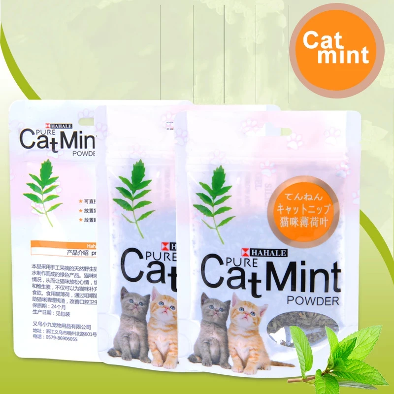 Description Picture 6 of itemNatural Catnip Cat Toys Menthol Flavor Clean Teeth Healthy Care Funny Cat Catmint Toys Organic Premium Catnip Cattle Grass  Tree