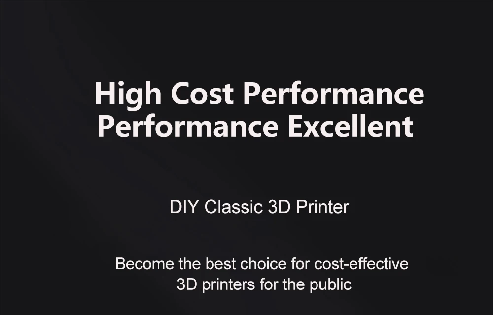 Description Picture 2 of itemFDM Upgraded DIY 3D Printer High Precision Printing Resume Printing and Removable Build Plate Impresora 3D Printer 220*220*250mm