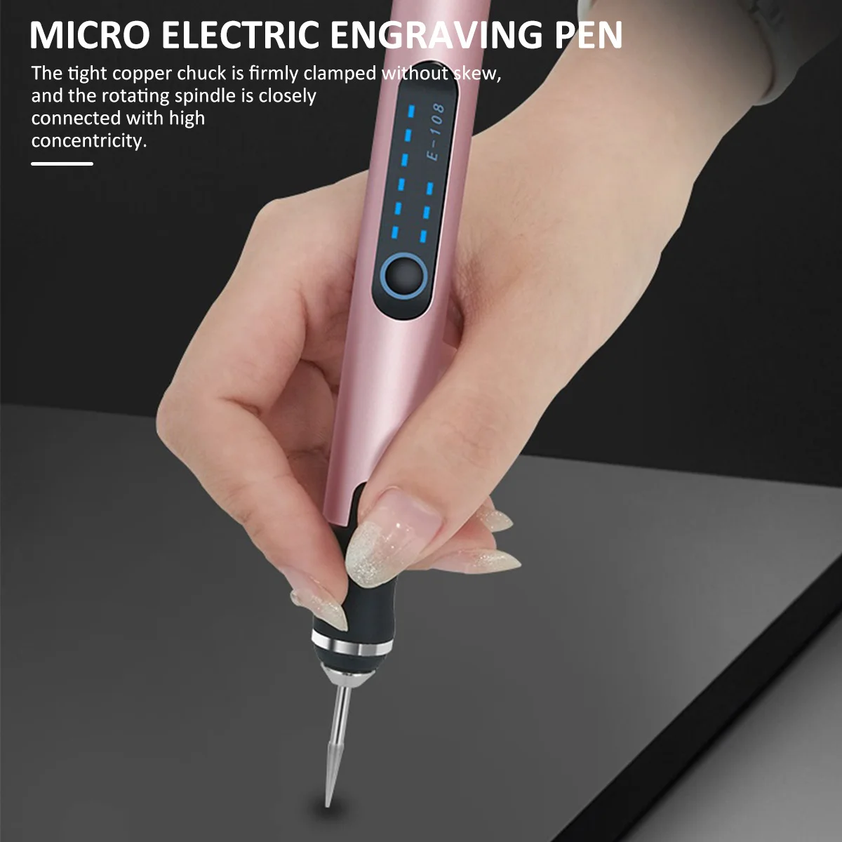 Description Picture 4 of itemMini Electric Cordless Drill Tools Set DIY Engraving Pen USB Rechargeable Grinding Machine Engraver Of Speeds Cordless Rotary
