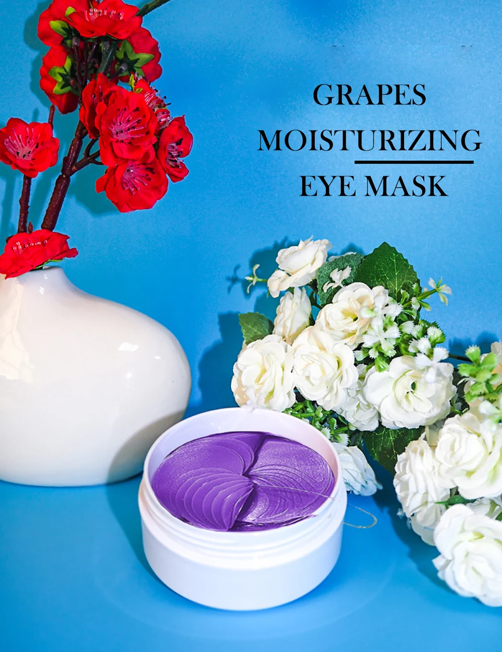 Description Picture 2 of itemEye Masks Eye Skin Care Product Reduces Fine Lines Facial Mask Moisturizing Anti Aging Repair Mask 60 Pieces Korean Cosmetic