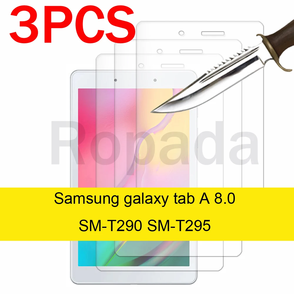 Description Picture 6 of item3PCS Glass screen protector for Samsung galaxy tab A 8.0 SM-T290 T295 T380 T385 P200 P205 T350 T355 P350 P355 tablet film