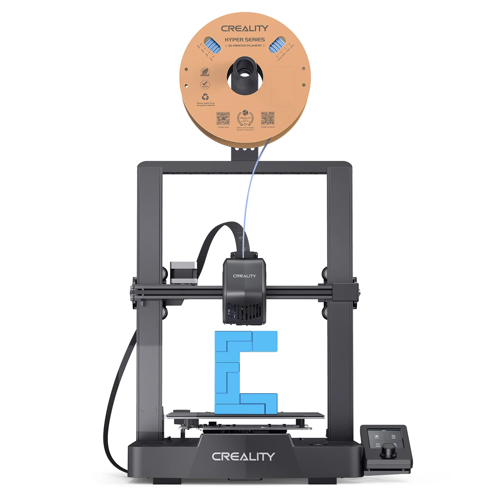 Creality Ender-3 V3 SE 3D Printer Sprite Direct Extrusion 250mm/S Faster Printing Speed Dual Z-Axis IU Display CR Touch