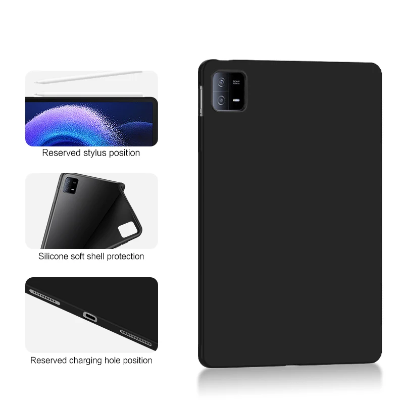 Description Picture 3 of itemHUWEI Soft TPU For Iconic Brand Pad 6 Pro Case Silicon Cover for MiPad 6 Mipd6 Back Shell Tablet Cover mi pad6 11