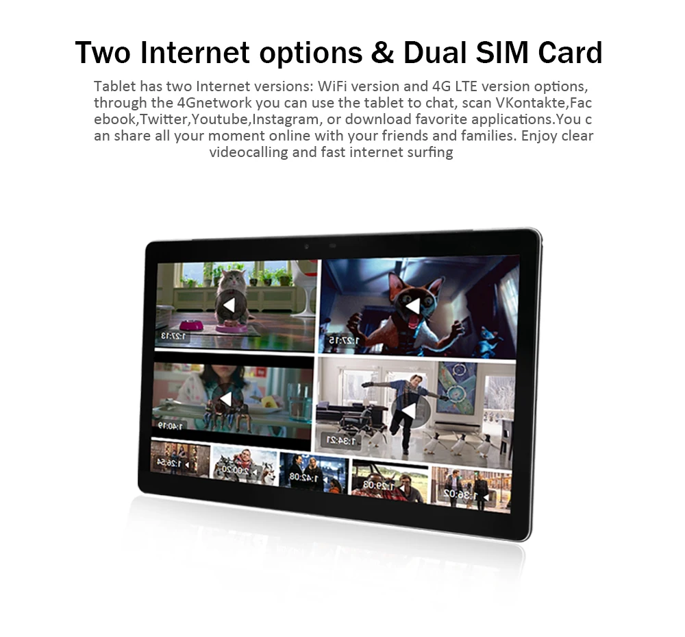 Description Picture 2 of itemSuper tablet fully fits IPS screen android 10.0 Octa Core Tablet Pc 4G Lte 6GB RAM 128GB ROM Tab 13MP tablets android 10.1 inch