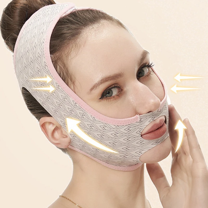 Description Picture 6 of itemNew Design Chin Up Mask V Line Shaping Face Masks Face Sculpting Sleep Mask Facial Slimming Strap Face Lifting Belt