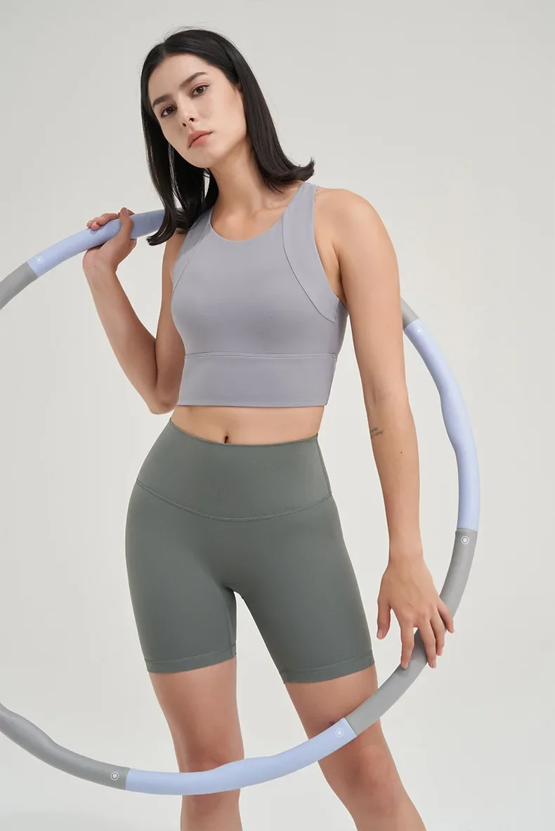 Description Picture 6 of itemLuluwomen Fitness Yoga Shorts Running Cycling Sports Anti-Coil Ladies Leggings Quick Dry Breathable High Waist Yoga Shorts