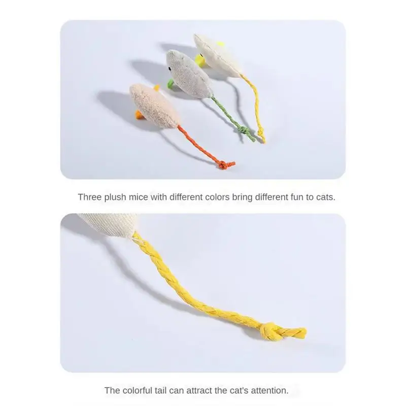 Kitten Toy Cute Modeling Creative Home Accessories Mouse Toy Interactive New Pet Supplies Cat Toy Bite Resistance Pet Products