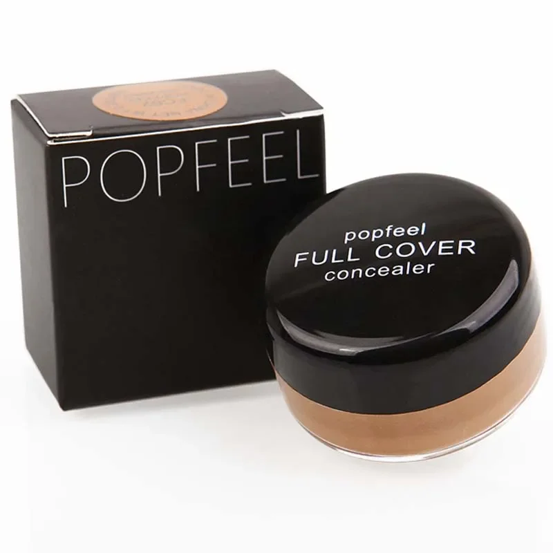 5 Colors Concealer Foundation Cream Waterproof Lasting Full Coverage Dark Circles Acne Marks Cover Spots Moisturize Face Makeup