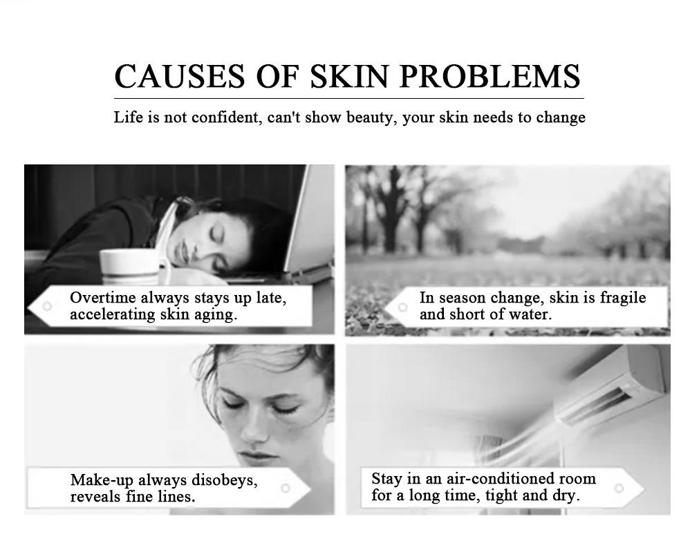 Description Picture 4 of itemYoxier Night Cream Mask Hyaluronic Acid Whitening Moisturizing Nourishing Mask Nutrition Repair The Skin Sleeping Firming Mask