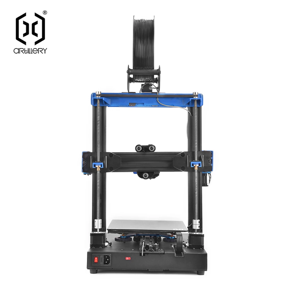 Artillery® Genius Pro 3d Printer Self-leveling 8.66*8.66*9.84 Inch Build Volume 0.1-0.35mm Resolution Ultra-quiet Stepper Motor