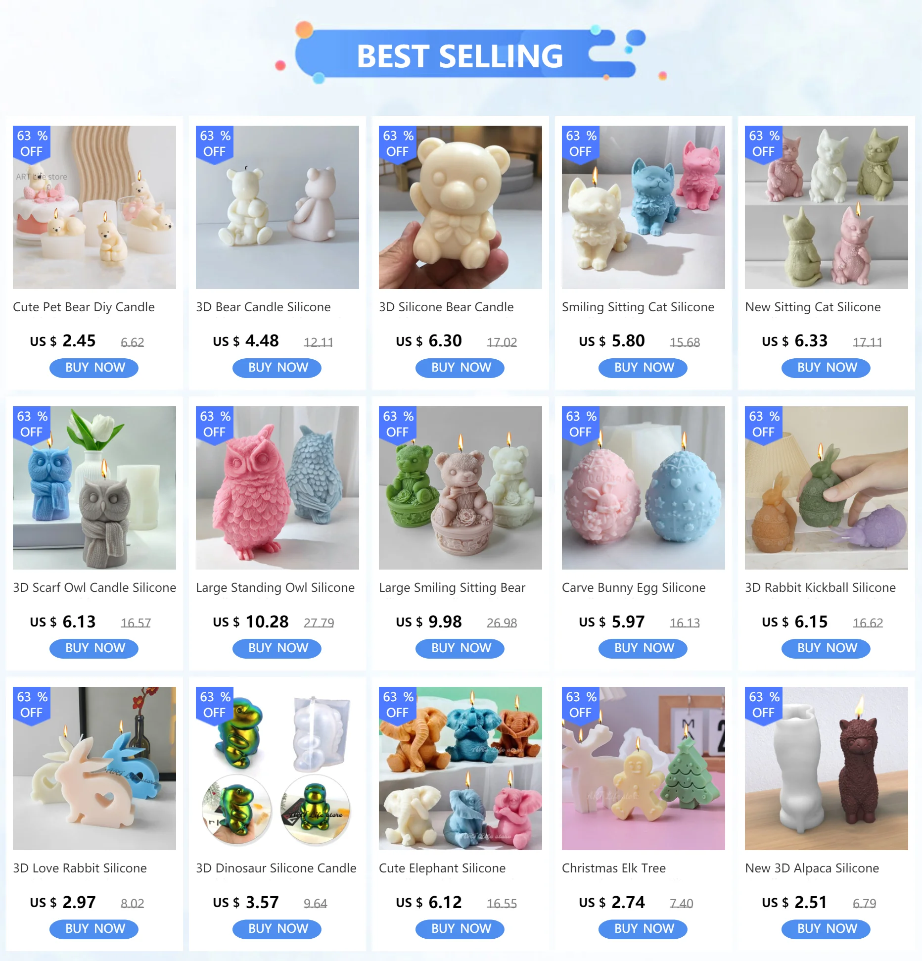 Description Picture 2 of itemLarge Three-eyes Cat Candle Silicone Mold Handmade Aromatherapy Plaster Resin Soap Making Tool Diy Chocolate Ice Cake Baking Kit