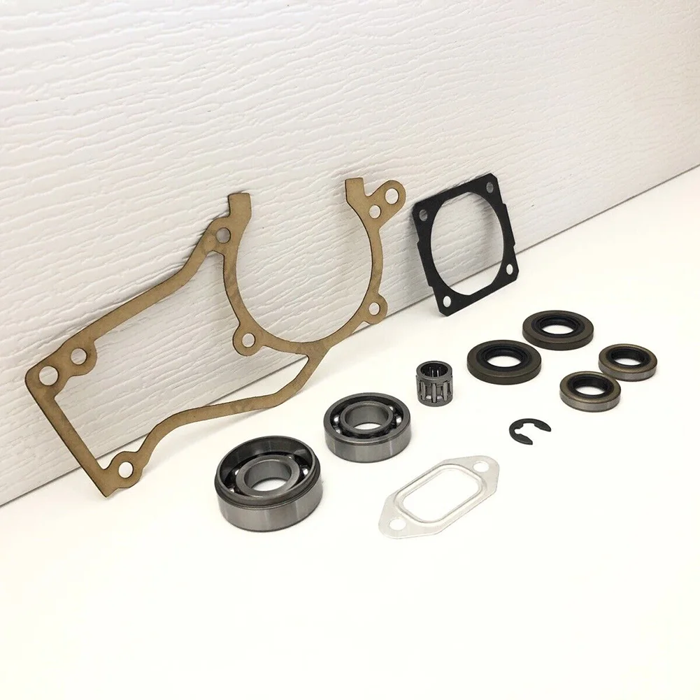 Description Picture 6 of item1 Set Crankshaft Bearing Kit With Case Half Gasket Muffler Gasket For Stihl 028 28AV AVS Super Gasket 1118 029 0500 Accessories