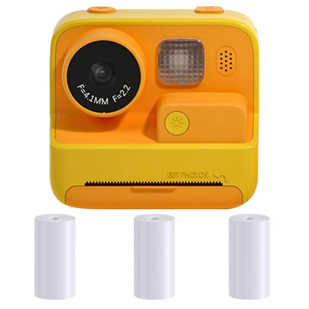 Description Picture 2 of itemChildren Instant Camera Hd 1080p Video Photo Digital Print Cameras Dual Lens Slr Photography Toys Birthday Gift With Print Paper
