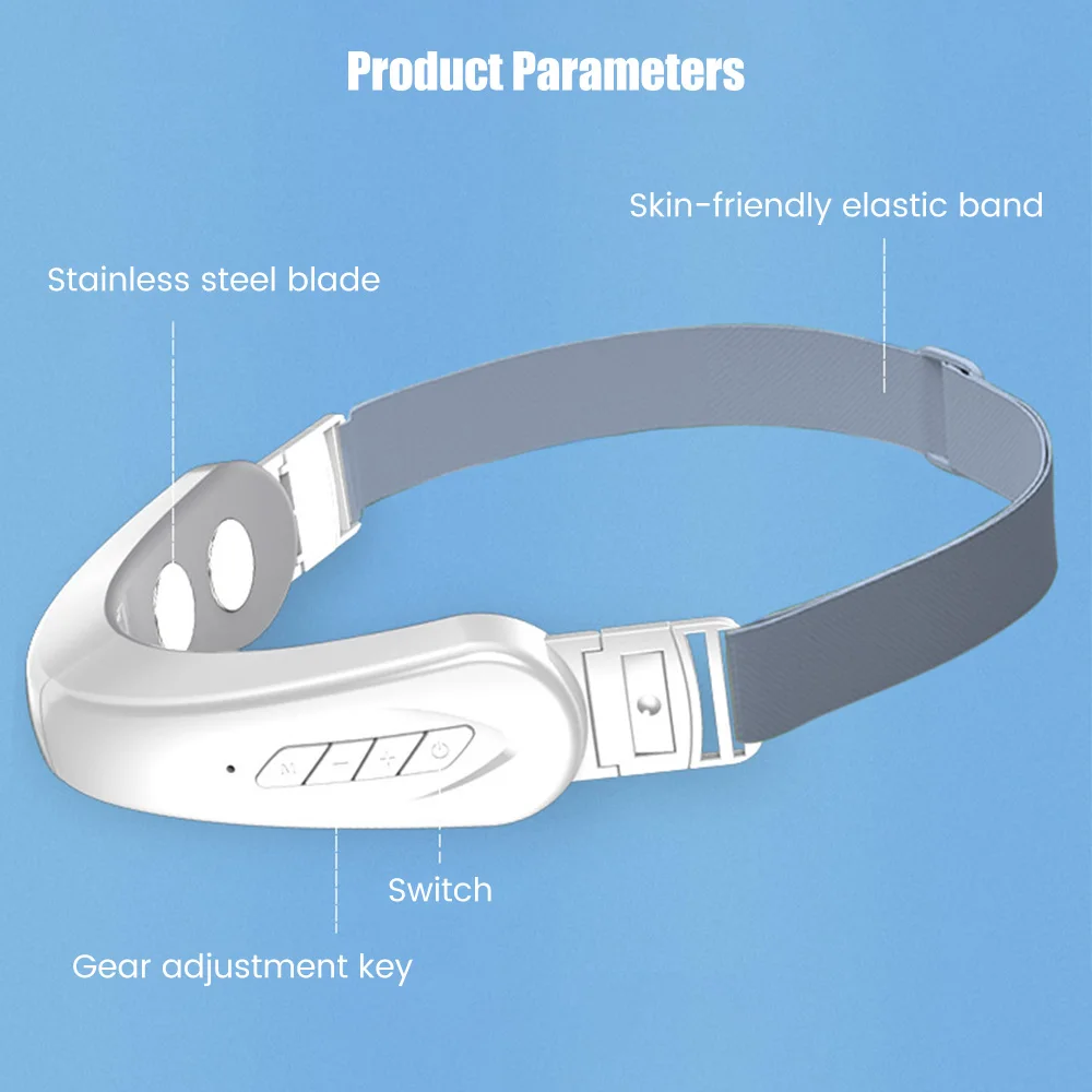 Description Picture 3 of itemEMS Facial Lifting Device With Remote Double Chin Remove Chin Face Firming LED Photon Therapy Cheek Lift Up Belt Beauty Device