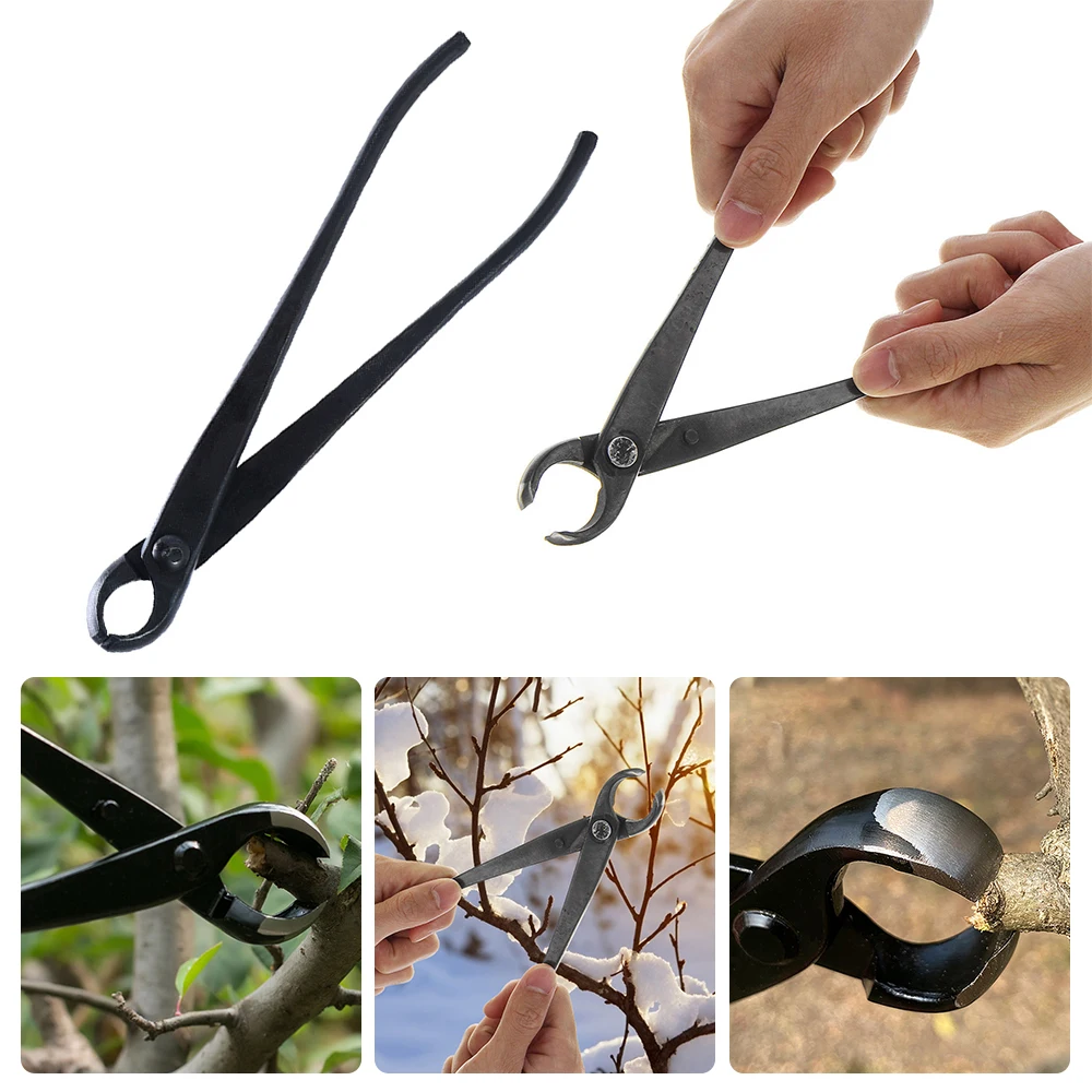 8.27in Concave Mower Professional Bonsai Tools Plant Pruner Garden Round Edge Cutter Beginner Scissors Knife Gardening Tools