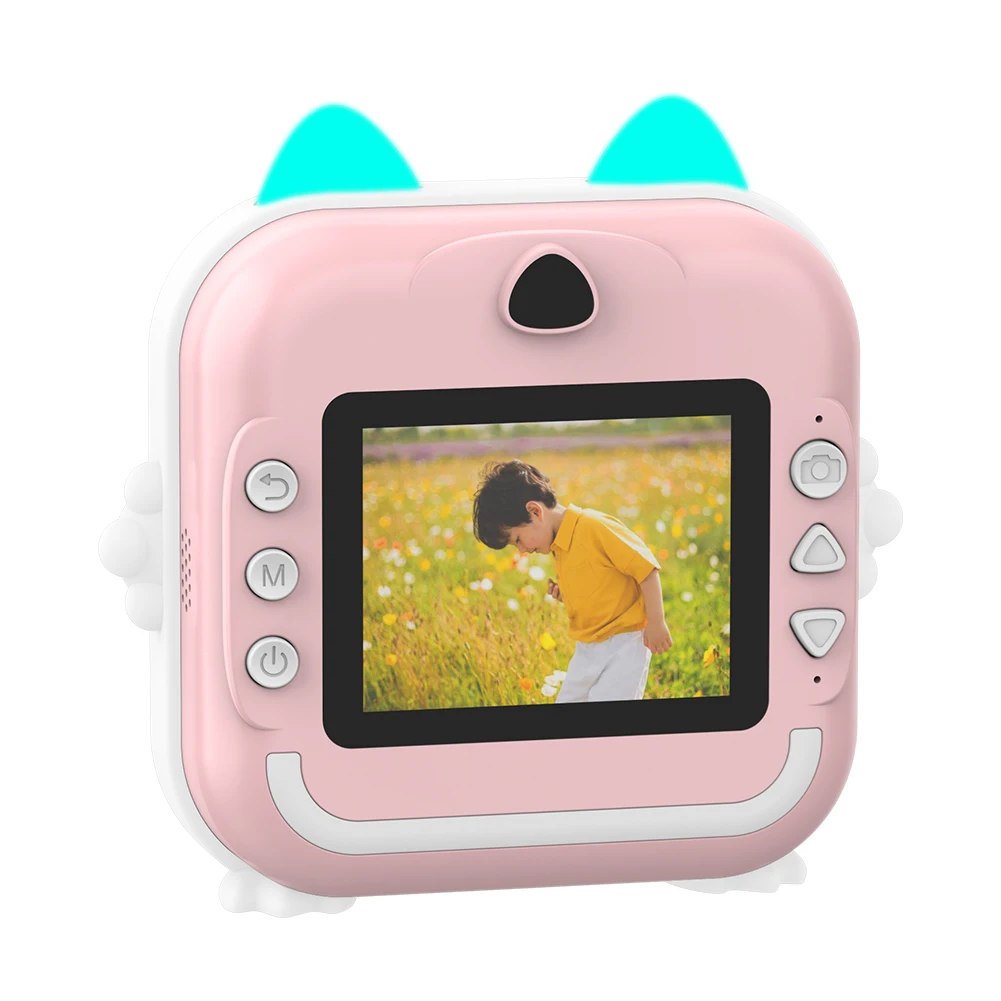 Description Picture 4 of item2.4Inch Digital Children Camera Instant Print for Thermal Print Camera Instant Photo Printing Camera Video Kids Toys for Girls