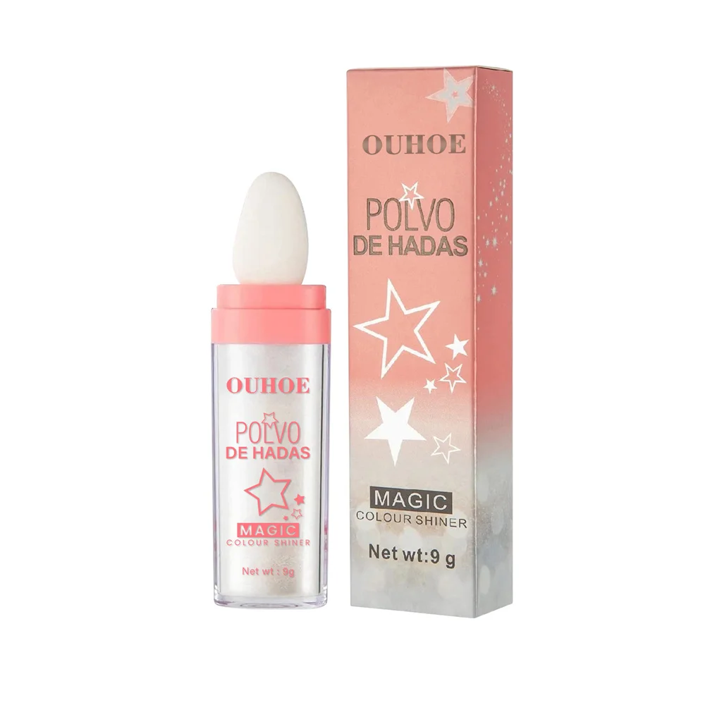 Description Picture 3 of itemHighlighter Powder Fairy Powder 3 Colors Cosmetics Face Makeup Face Body High Light Polvo De Hadas Glitter Powder